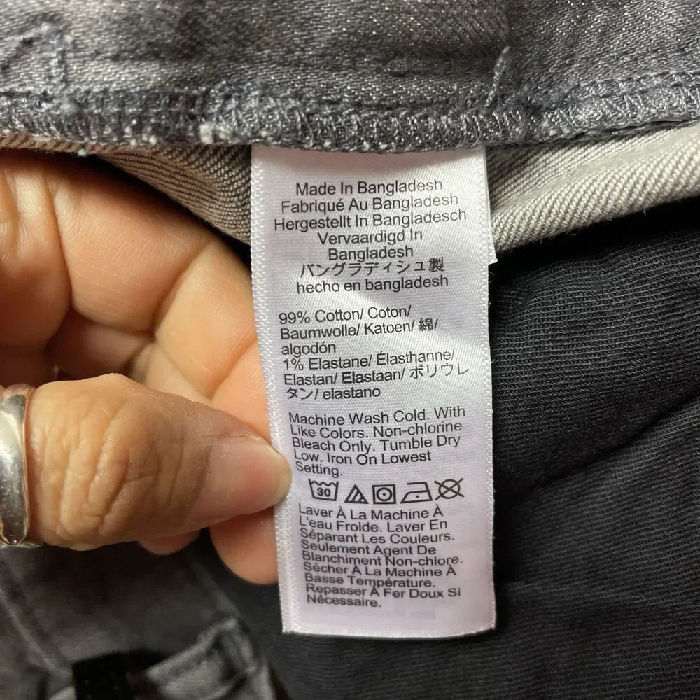 J. Crew Slim Signature Flex Men's Grey Jeans Size 32x32